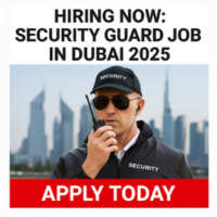 Security Guard Jobs in Dubai 2025 – Apply Today
