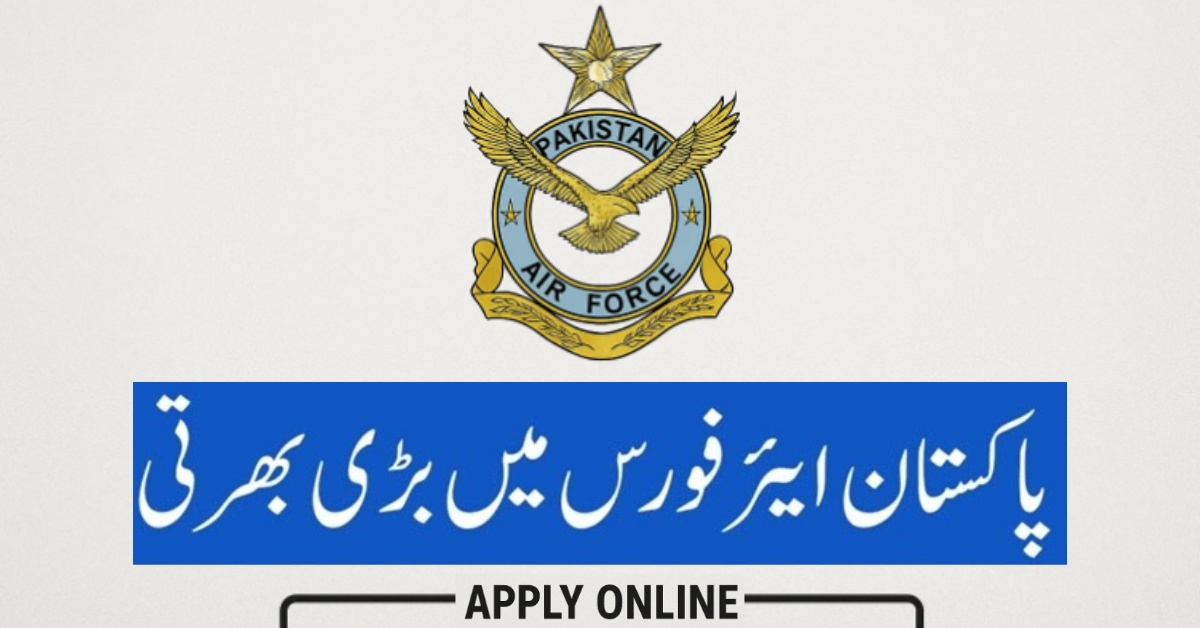 Pakistan Air Force Jobs 2025 Apply Online